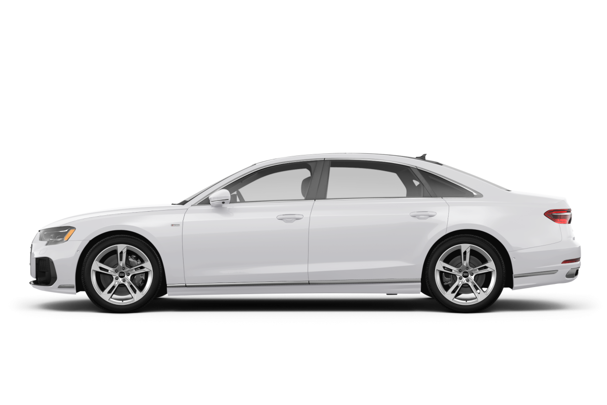 Audi A8 L  - Side view